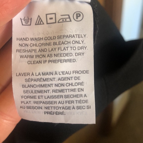 JCREW Dress with rouched waist and draped skirt, Black, 4 - Picture 10 of 10